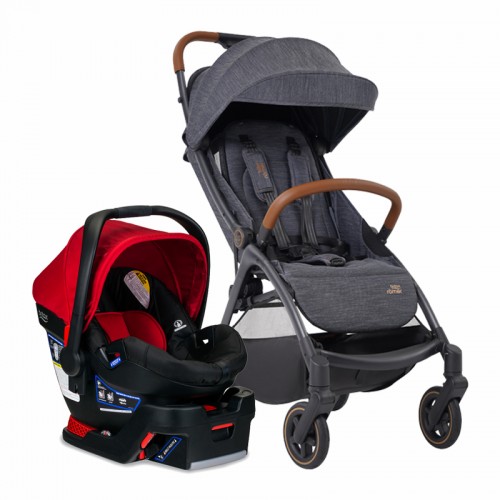 Britax Gravity II Auto One-handed fold Stroller & B-safe Gen2 Infant Car Seat (Travel System) Britax Gravity II Auto One-handed fold Stroller & B-safe Gen2 Infant Car Seat (Travel System)